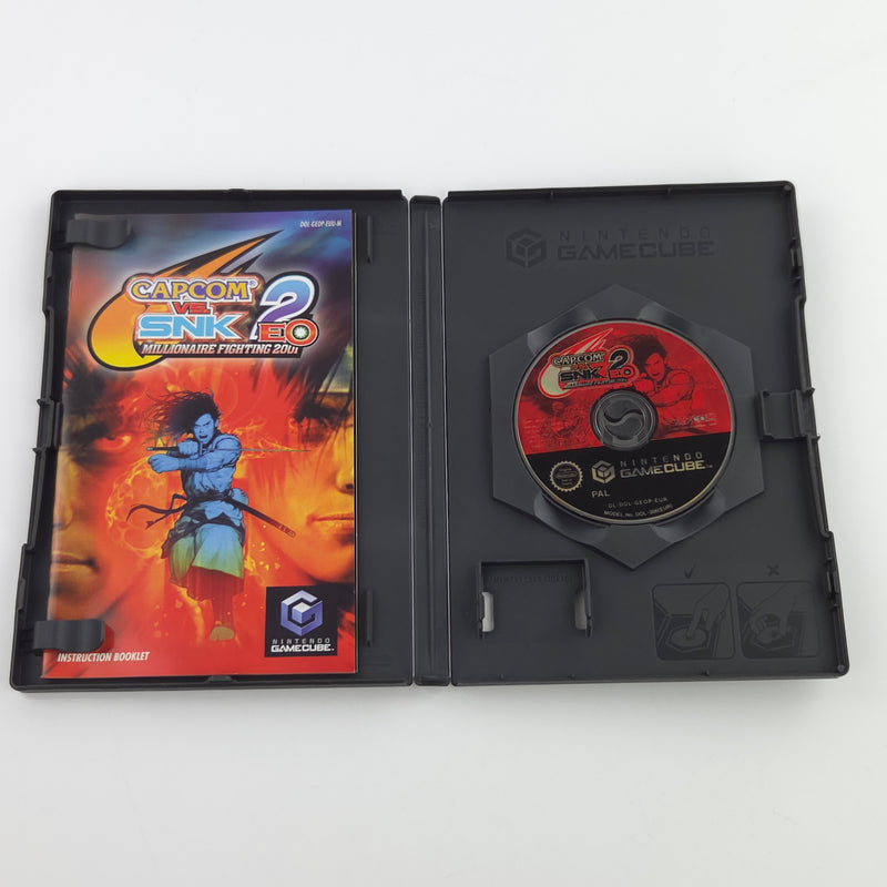 Nintendo Gamecube Spiel : Capcom VS. SNK2 EO - GC CD Disk Begleithefte OVP