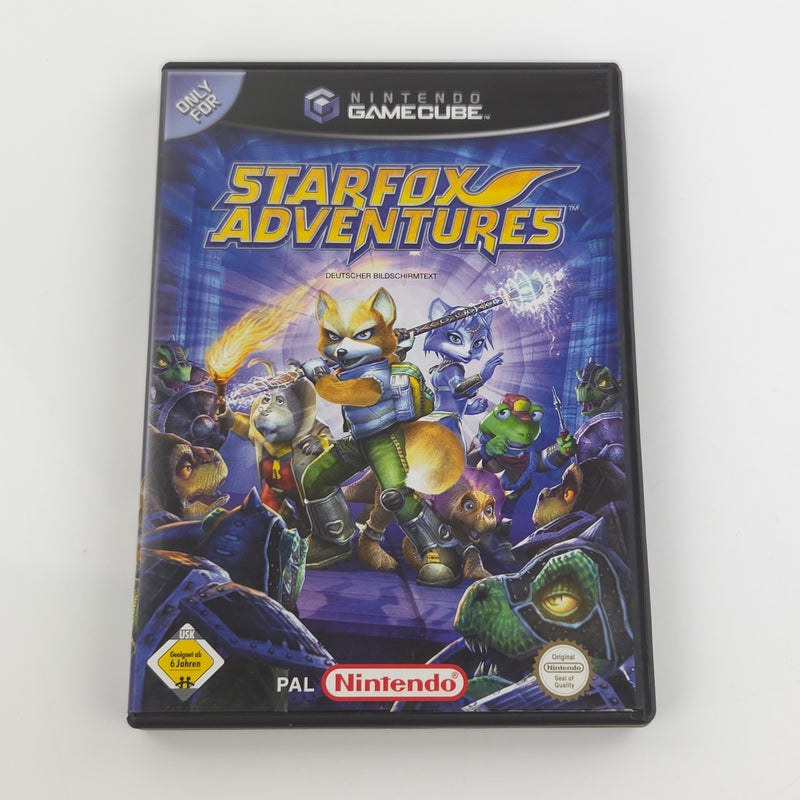 Nintendo Gamecube Spiel : Starfox Adventures - GC CD Disk Begleithefte OVP