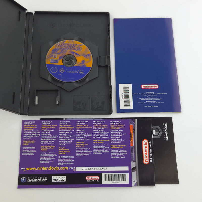 Nintendo Gamecube Spiel : Starfox Adventures - GC CD Disk Begleithefte OVP