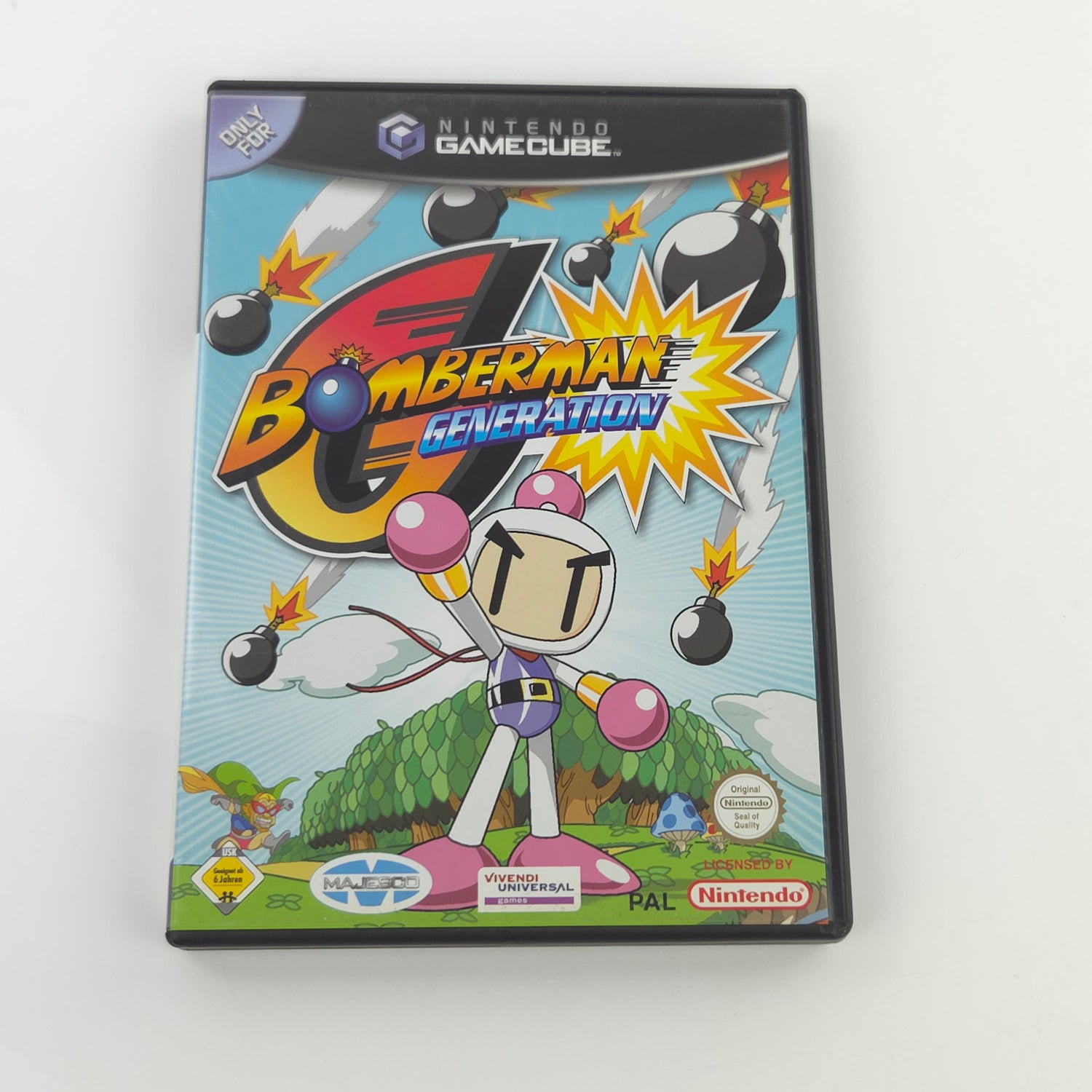 Nintendo Gamecube Spiel : Bomberman Generation - GC CD Disk Begleithefte OVP