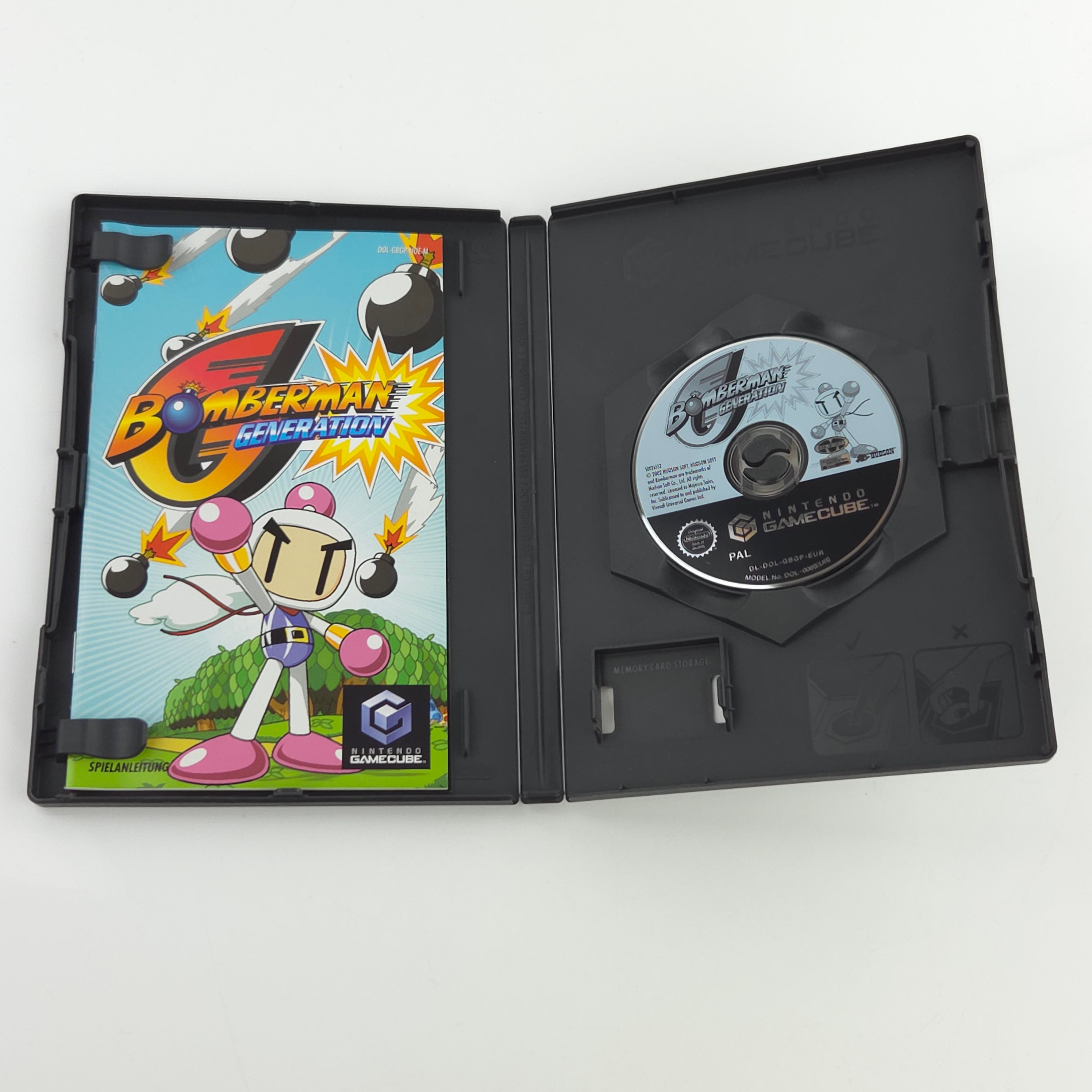 Nintendo Gamecube Spiel : Bomberman Generation - GC CD Disk Begleithefte OVP