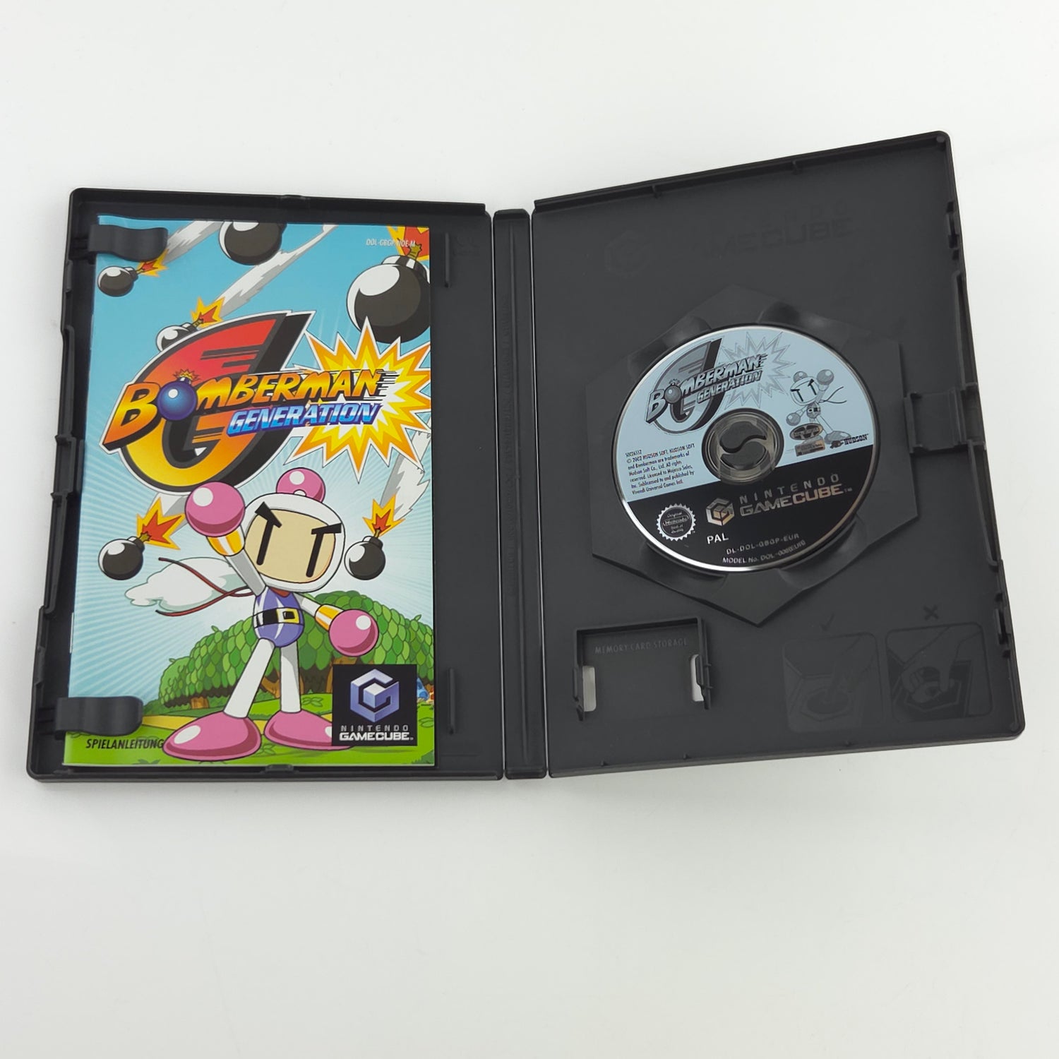 Nintendo Gamecube Spiel : Bomberman Generation - GC CD Disk Begleithefte OVP
