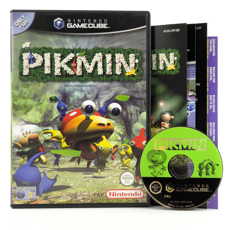 Nintendo Gamecube Spiel : Pikmin - GC CD Disk Begleithefte OVP