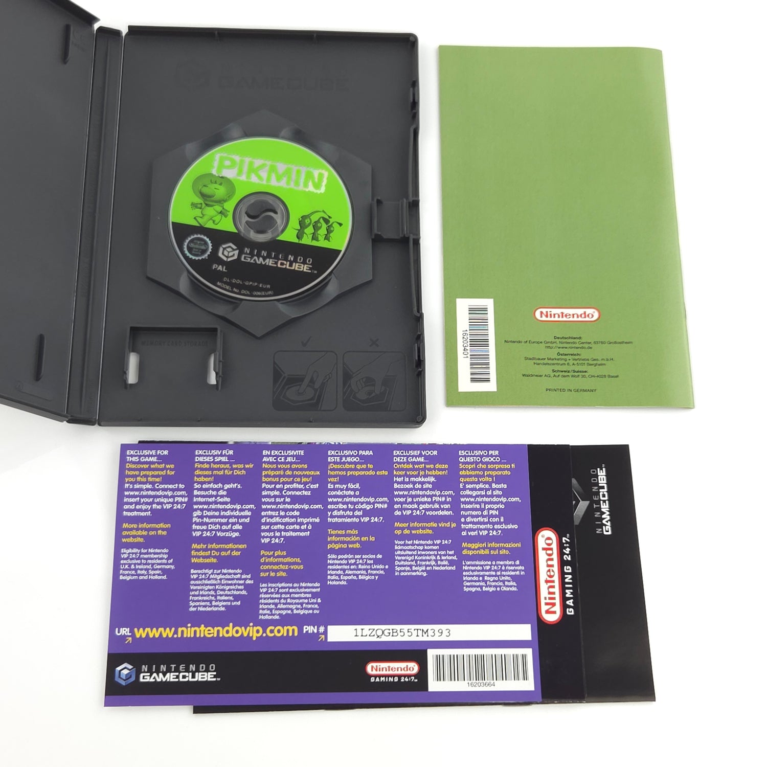 Nintendo Gamecube Spiel : Pikmin - GC CD Disk Begleithefte OVP