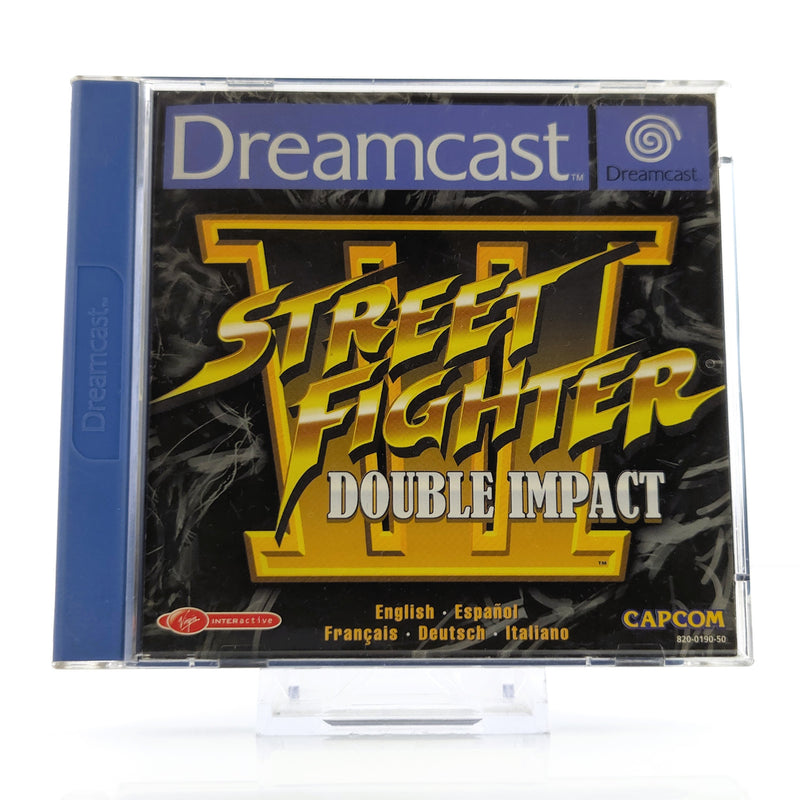 Sega Dreamcast Spiel : Street Fighter III Double Impact - ohne Backcover OVP DC