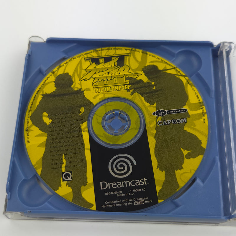 Sega Dreamcast Spiel : Street Fighter III Double Impact - ohne Backcover OVP DC