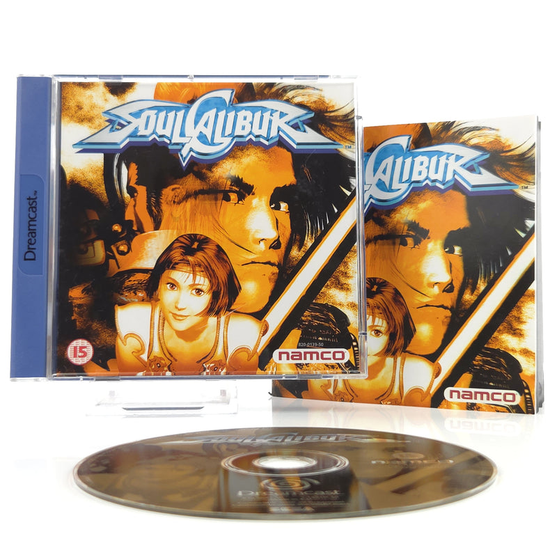 Sega Dreamcast Spiel : Soul Calibur - CD Disk Anleitung OVP / PAL DC Game