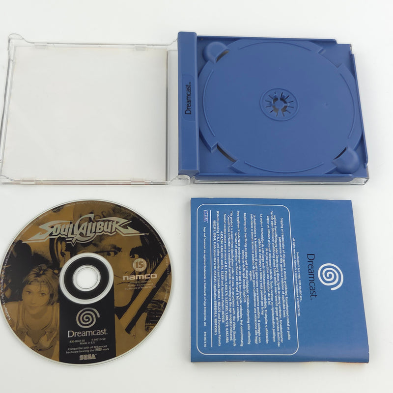 Sega Dreamcast Spiel : Soul Calibur - CD Disk Anleitung OVP / PAL DC Game
