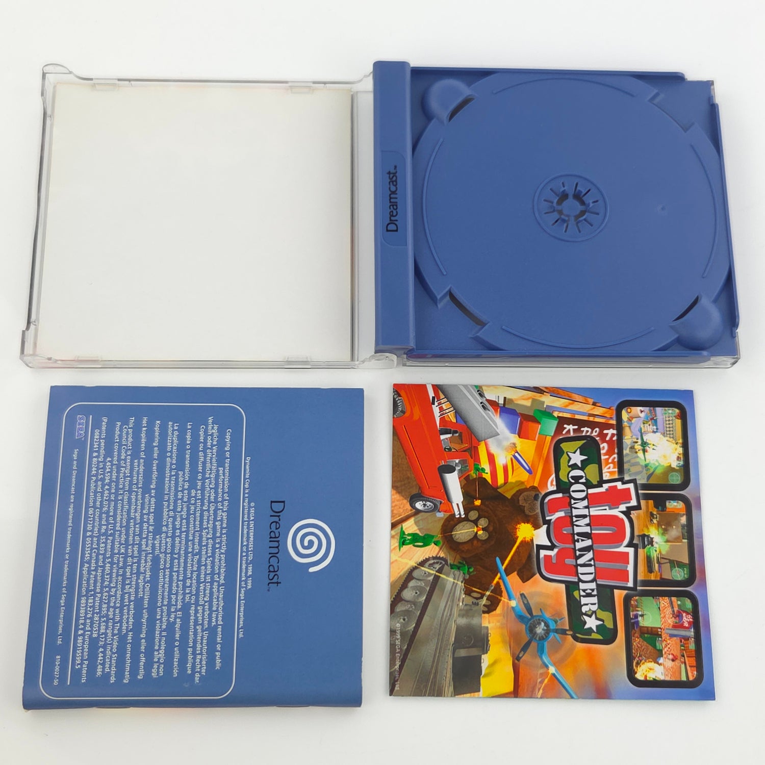 Sega Dreamcast Spiel : Dynamite Cop - CD Disk Anleitung OVP / PAL DC