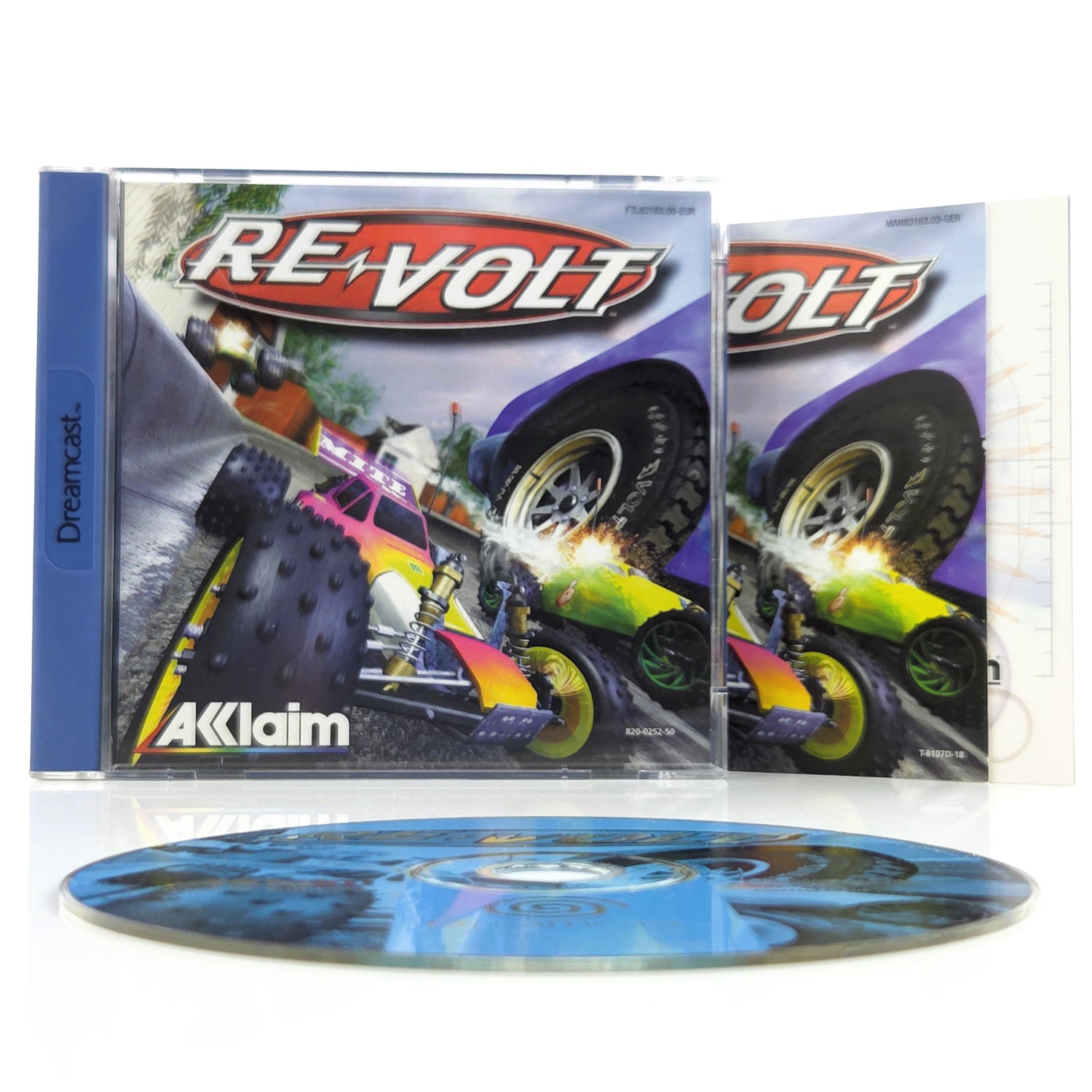 Sega Dreamcast Spiel : Re-Volt - CD Disk Anleitung OVP / PAL DC