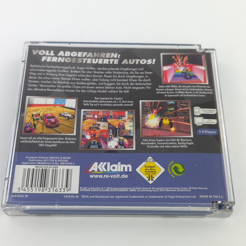 Sega Dreamcast Spiel : Re-Volt - CD Disk Anleitung OVP / PAL DC