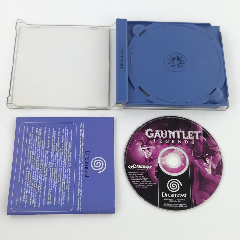 Sega Dreamcast Spiel : Gauntlet Legends - CD Disk Anleitung OVP / PAL DC