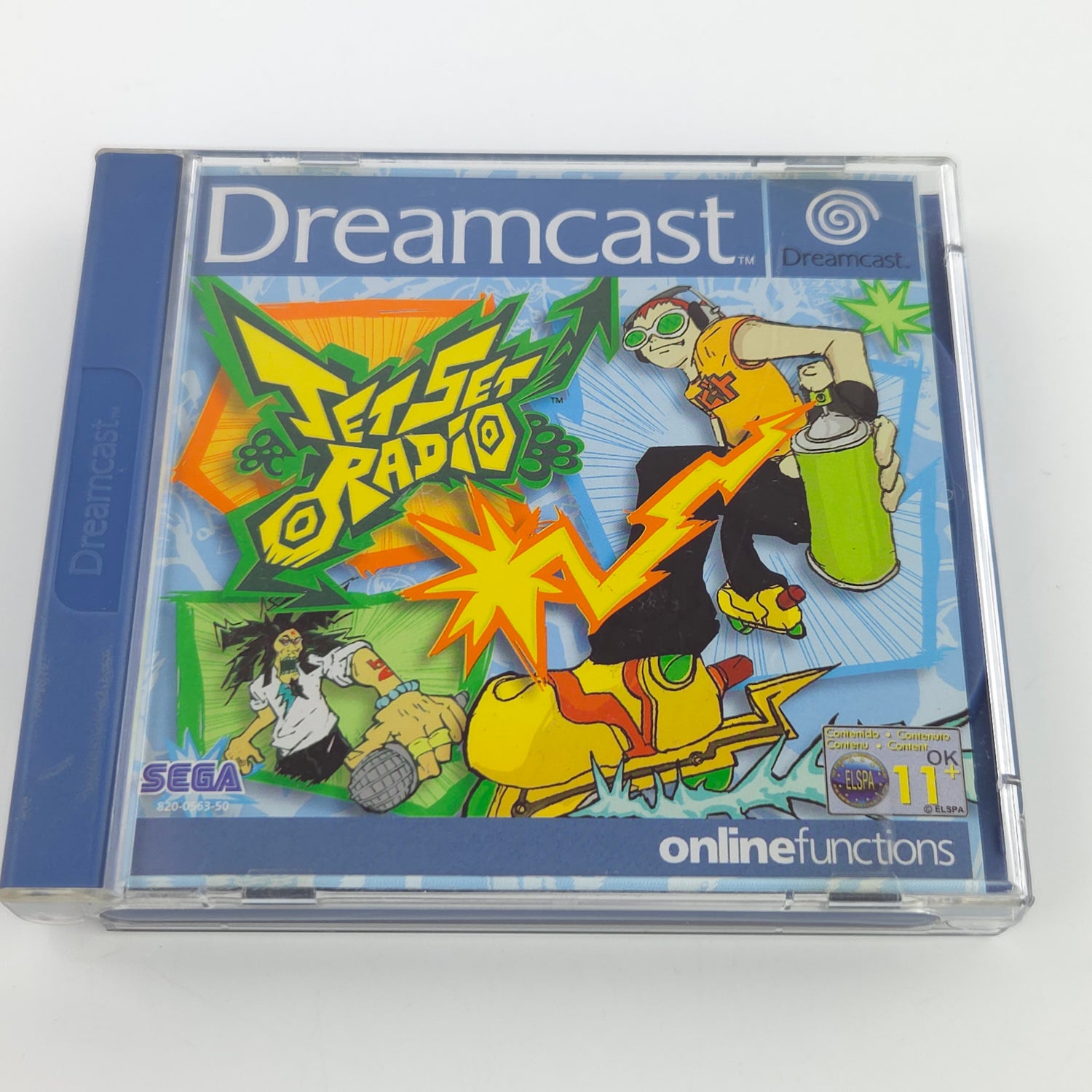 Sega Dreamcast Spiel : Jet Set Radio - CD Disk Anleitung OVP / PAL DC Game