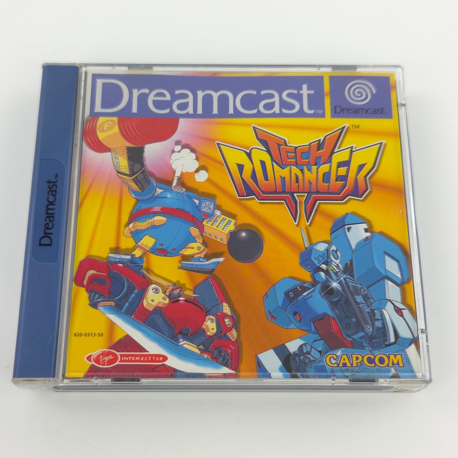 Sega Dreamcast Spiel : Tech Romancer- CD Disk Anleitung OVP / PAL DC Capcom