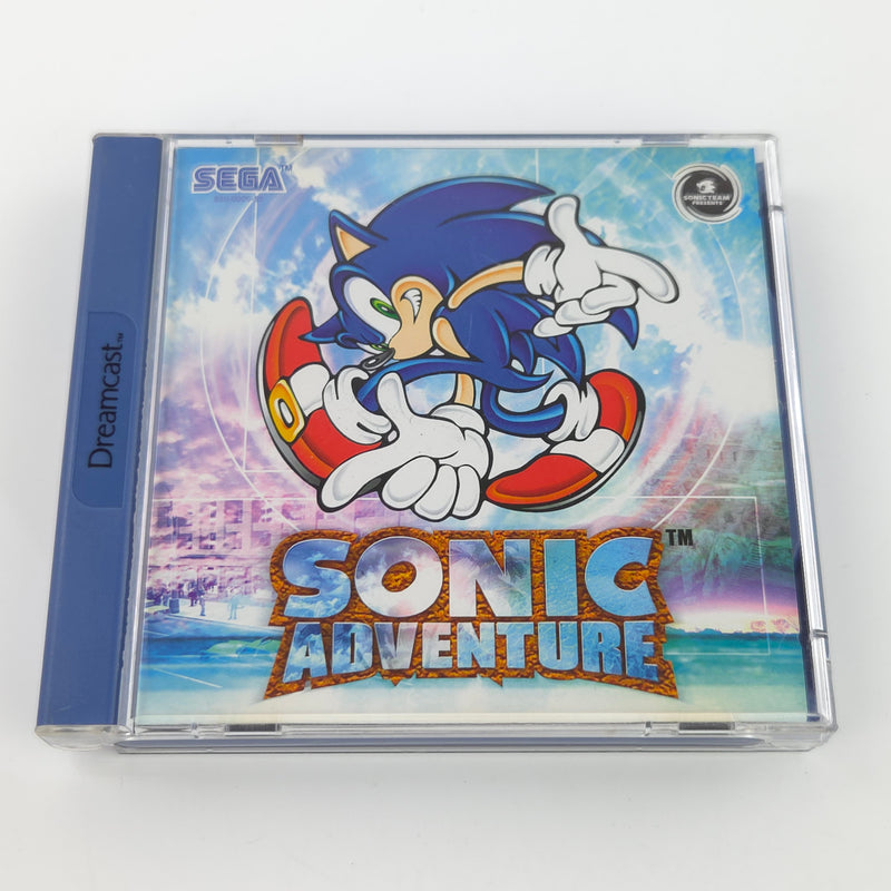 Sega Dreamcast Spiel : Sonic Adventure - CD Disk Anleitung OVP / PAL DC Game