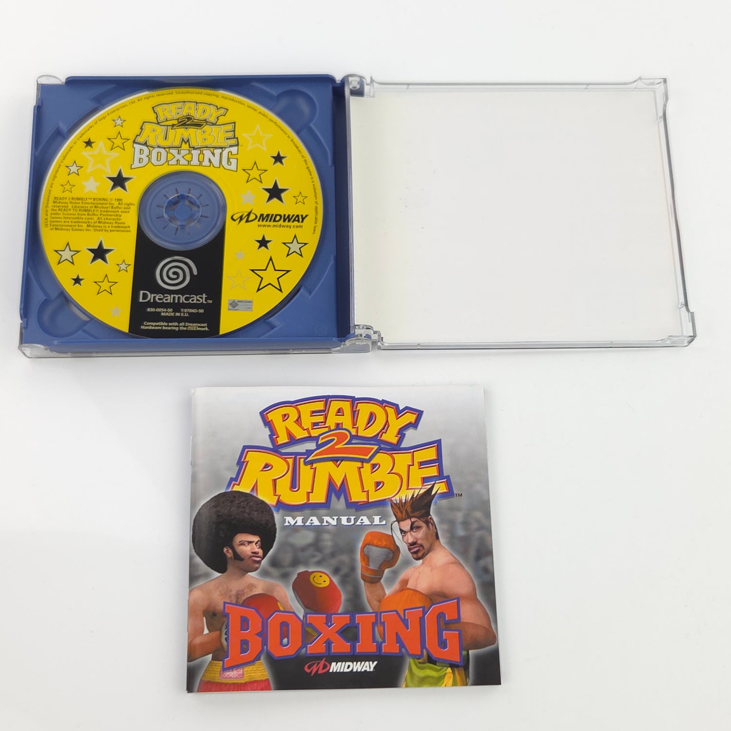 Sega Dreamcast Spiel : Ready 2 Rumble Boxing - CD Anleitung OVP / PAL DC Midway