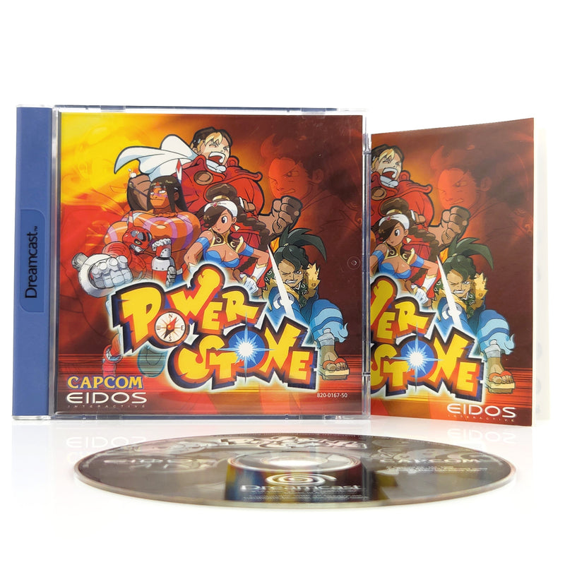 Sega Dreamcast Spiel : Power Stone - CD Anleitung OVP / PAL DC Capcom