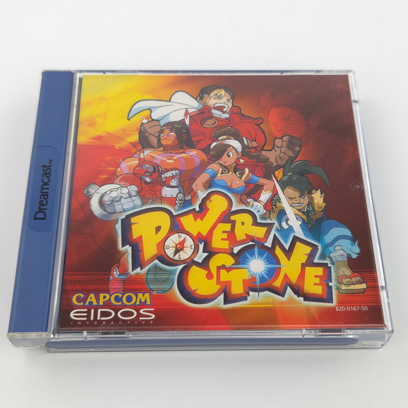 Sega Dreamcast Spiel : Power Stone - CD Anleitung OVP / PAL DC Capcom
