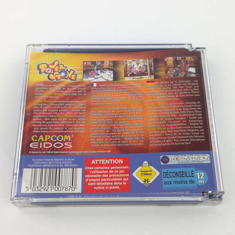 Sega Dreamcast Spiel : Power Stone - CD Anleitung OVP / PAL DC Capcom
