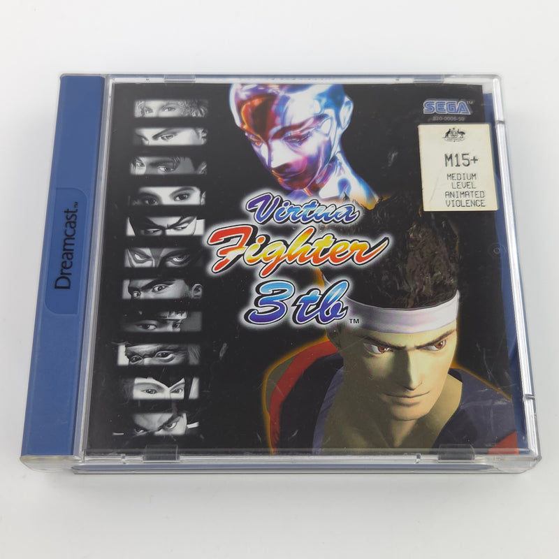 Sega Dreamcast Spiel : Virtua Fighter 3tb - CD Anleitung OVP / PAL DC