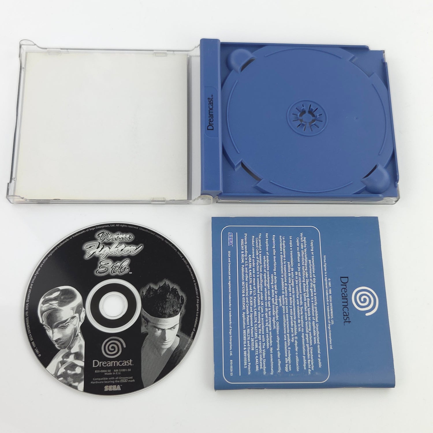 Sega Dreamcast Spiel : Virtua Fighter 3tb - CD Anleitung OVP / PAL DC [2]