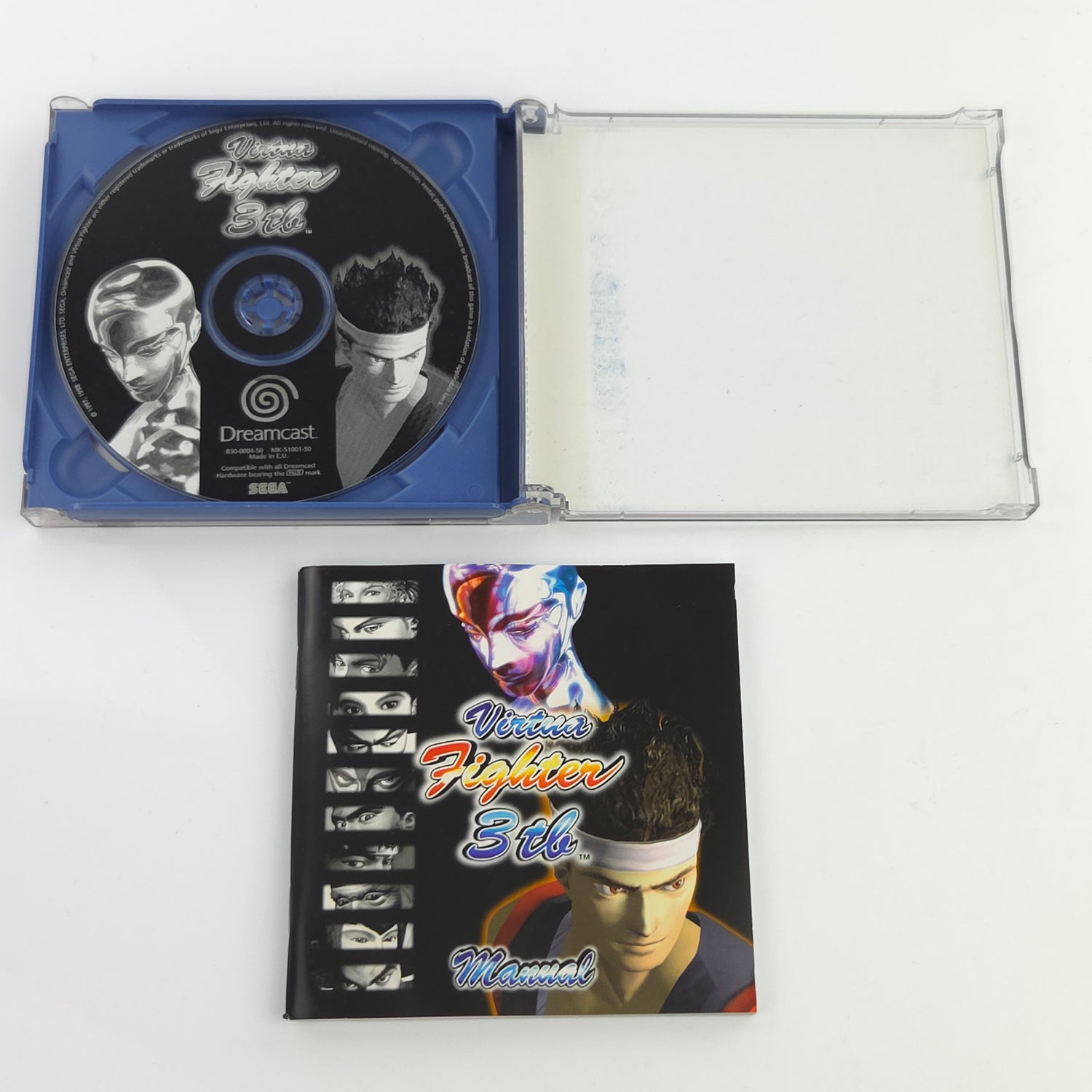 Sega Dreamcast Spiel : Virtua Fighter 3tb - CD Anleitung OVP / PAL DC [2]
