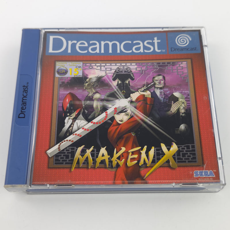 Sega Dreamcast Spiel : Maken X - CD Anleitung OVP / PAL DC Game
