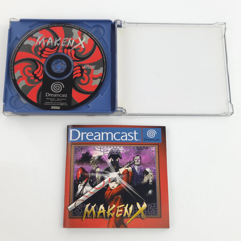 Sega Dreamcast Spiel : Maken X - CD Anleitung OVP / PAL DC Game