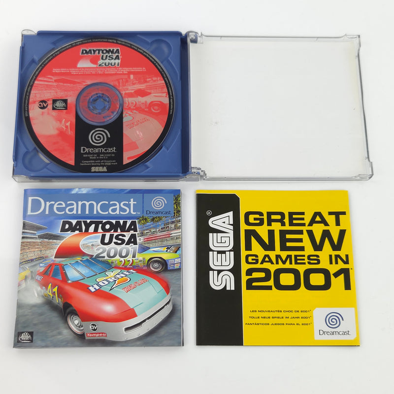 Sega Dreamcast Spiel : Daytona USA 2001 - CD Anleitung OVP / PAL DC Game