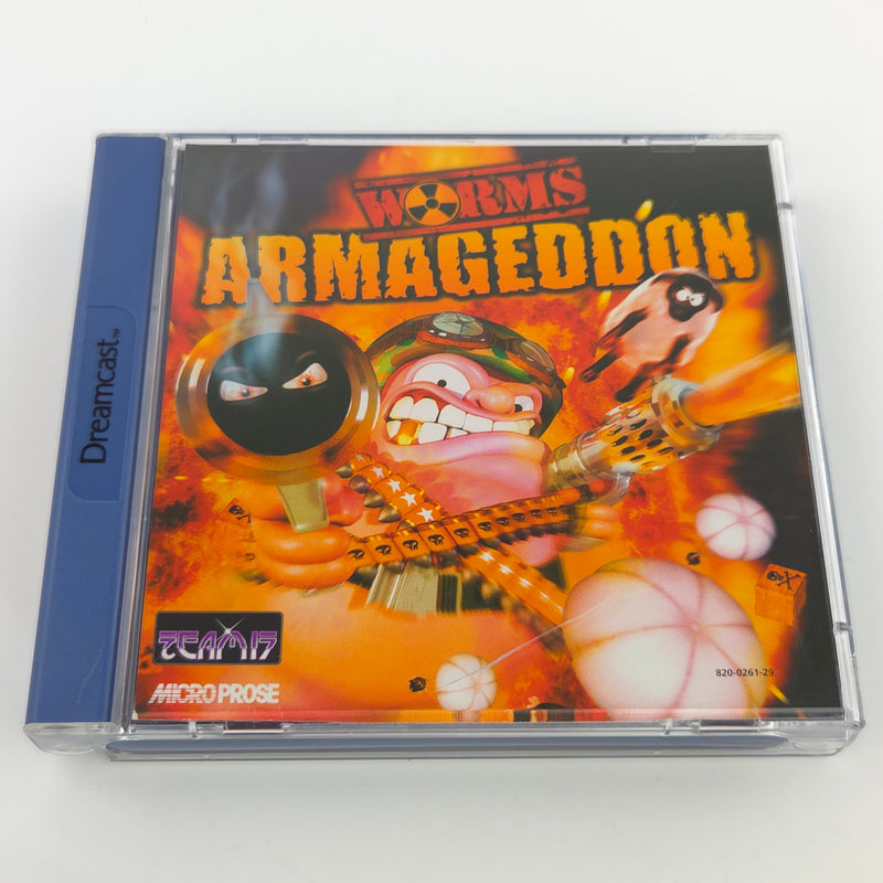 Sega Dreamcast Spiel : Worms Armageddon - CD Anleitung OVP / DC PAL Game