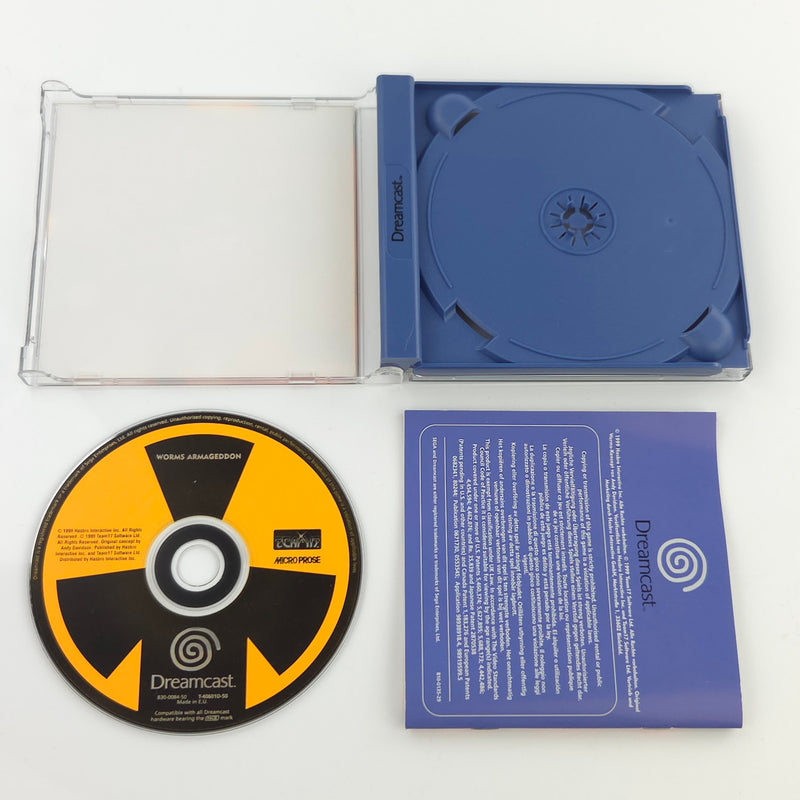 Sega Dreamcast Spiel : Worms Armageddon - CD Anleitung OVP / DC PAL Game