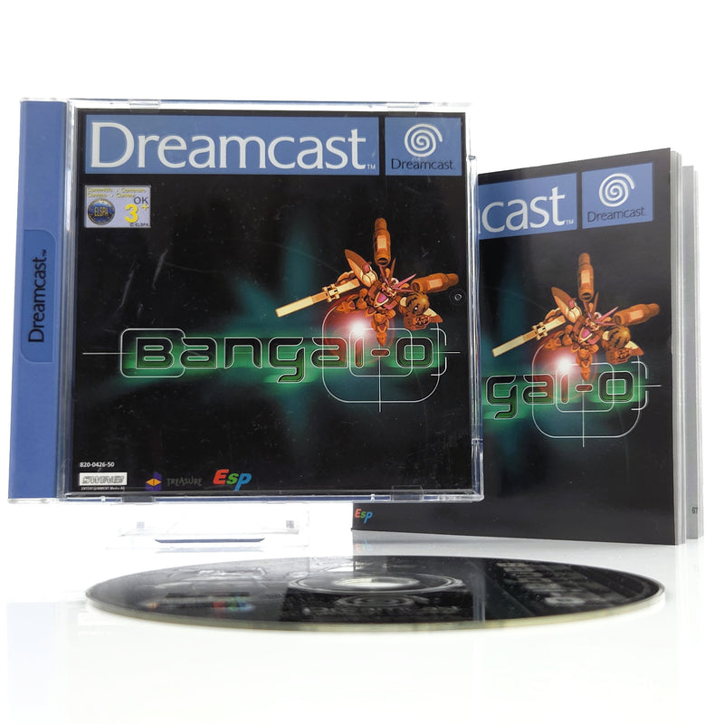 Sega Dreamcast Spiel : Bangai-O - CD Anleitung OVP / DC PAL Game