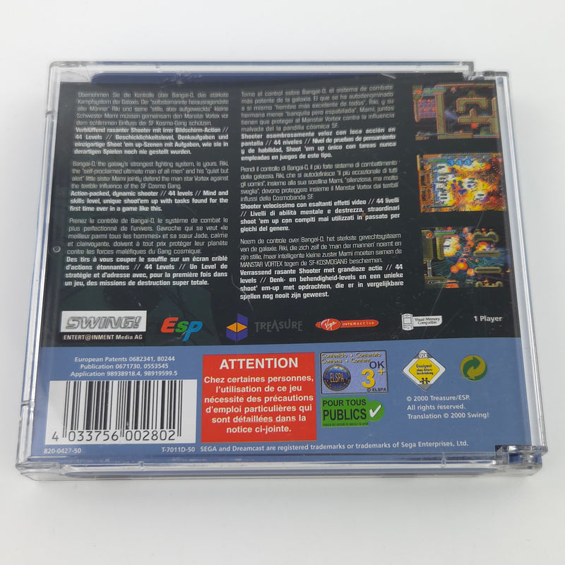 Sega Dreamcast Spiel : Bangai-O - CD Anleitung OVP / DC PAL Game