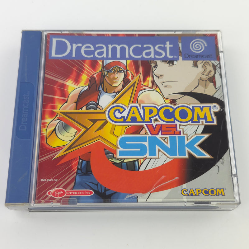 Sega Dreamcast Spiel : Capcom VS. SNK - CD Anleitung OVP / DC PAL Game