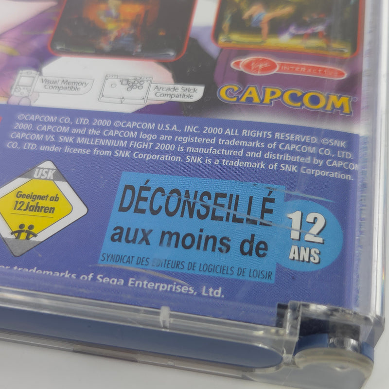 Sega Dreamcast Spiel : Capcom VS. SNK - CD Anleitung OVP / DC PAL Game