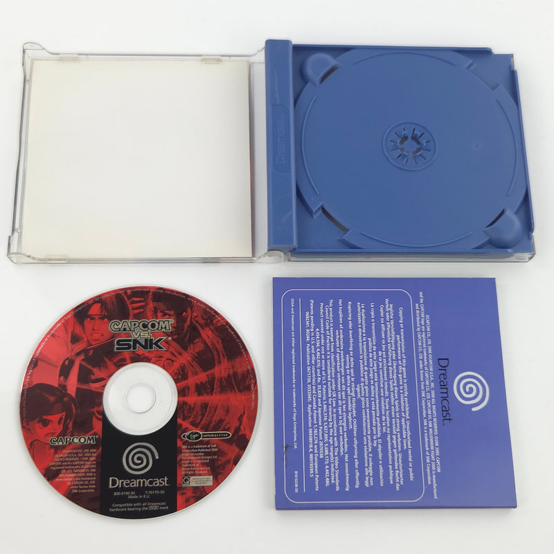 Sega Dreamcast Spiel : Capcom VS. SNK - CD Anleitung OVP / DC PAL Game