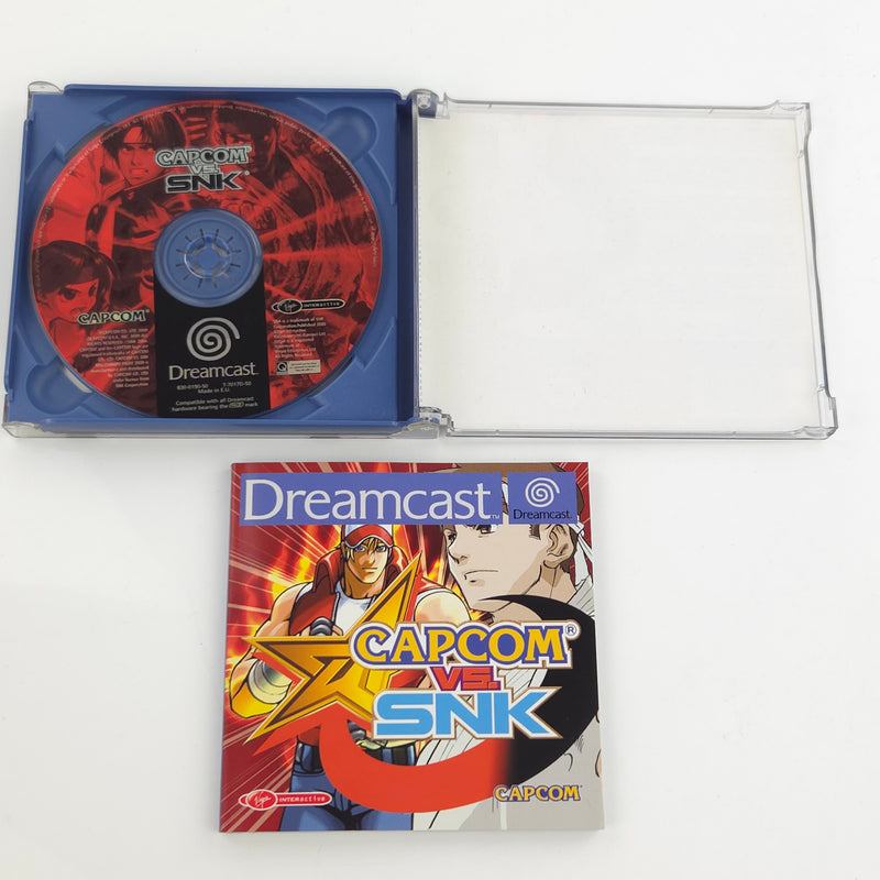 Sega Dreamcast Spiel : Capcom VS. SNK - CD Anleitung OVP / DC PAL Game