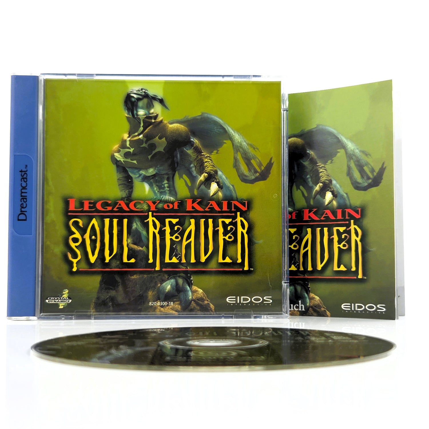 Sega Dreamcast Spiel : Legacy of Kain Soul Reaver - CD Anleitung OVP / DC PAL