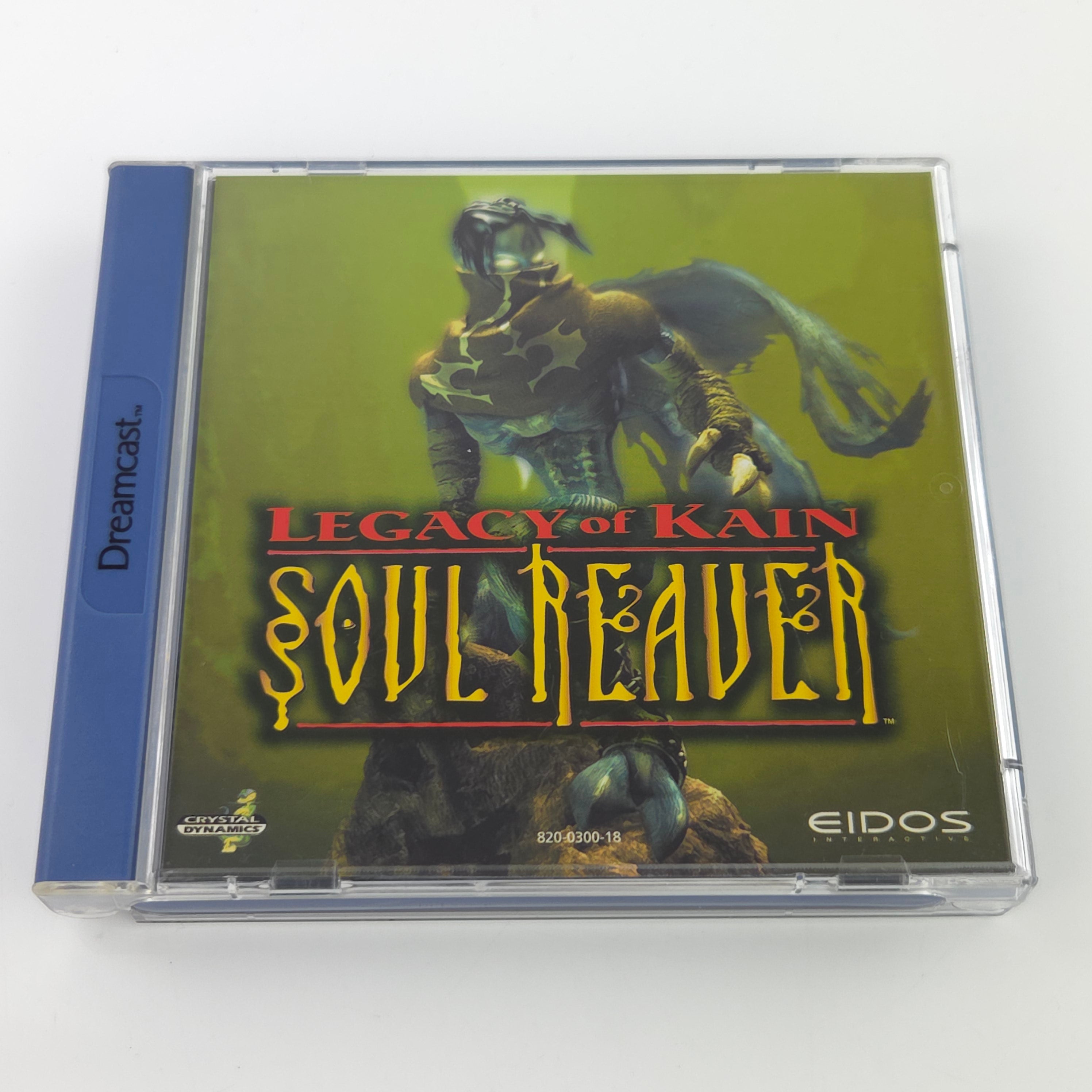 Sega Dreamcast Spiel : Legacy of Kain Soul Reaver - CD Anleitung OVP / DC PAL