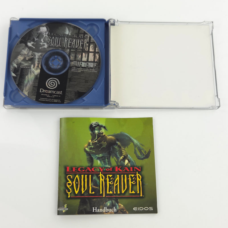 Sega Dreamcast Spiel : Legacy of Kain Soul Reaver - CD Anleitung OVP / DC PAL
