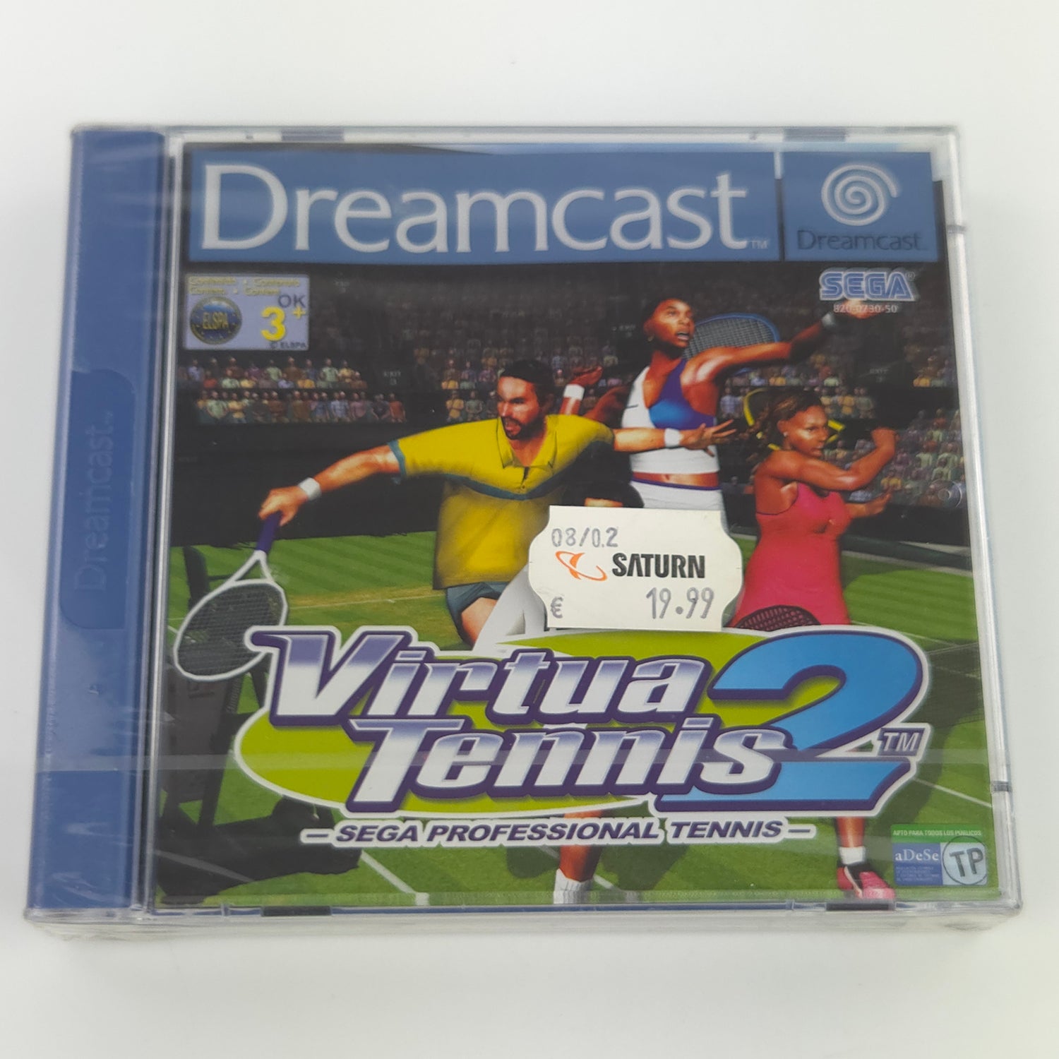 Sega Dreamcast Spiel : Virtua Tennis 2 - DC OVP NEU NEW SEALED PAL