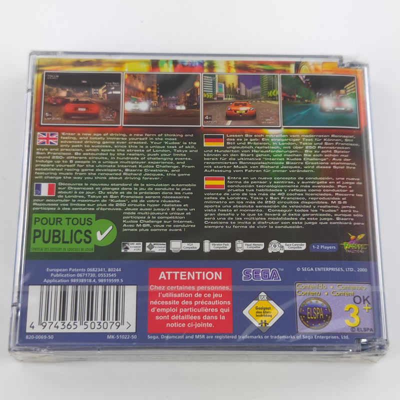 Sega Dreamcast Spiel : MSR Metropolis Street Racer - OVP NEU SEALED DC PAL