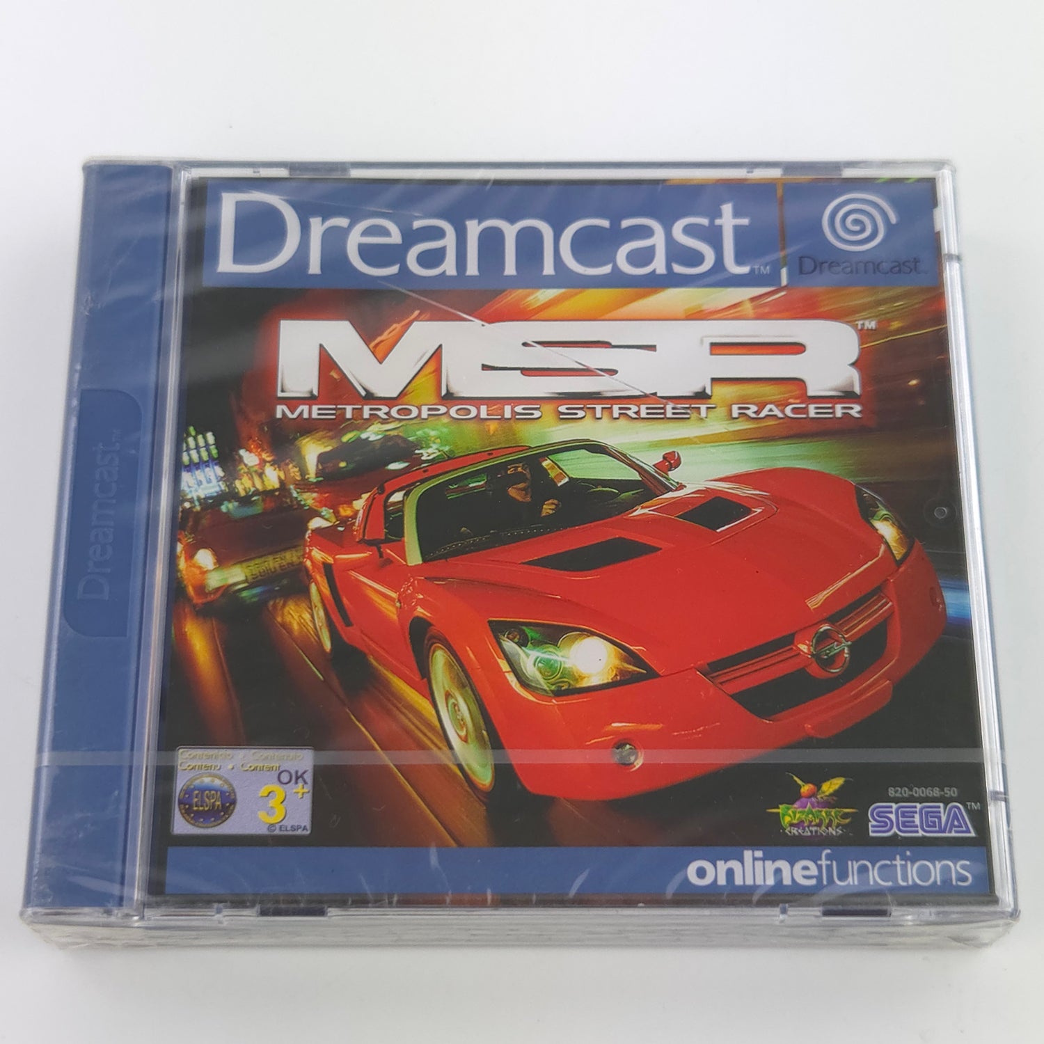 Sega Dreamcast Spiel : MSR Metropolis Street Racer - OVP NEU SEALED DC PAL