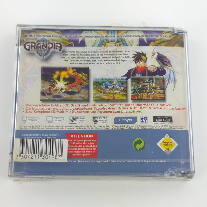 Sega Dreamcast Spiel : Grandia II - OVP NEU SEALED DC Ubi Soft