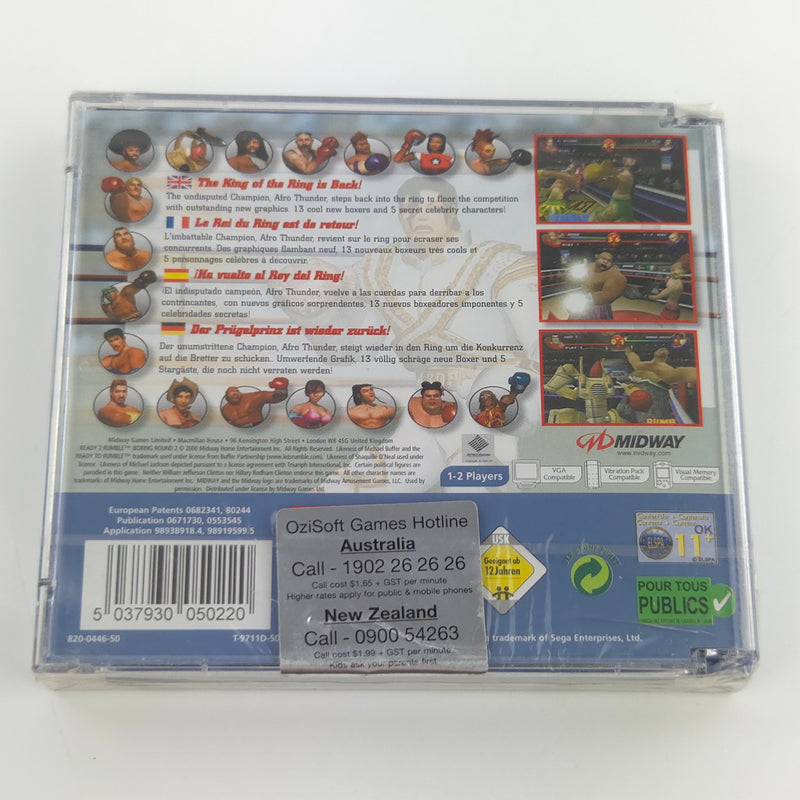 Sega Dreamcast Spiel : Ready 2 Rumble Boxing Round 2 - OVP NEU SEALED DC