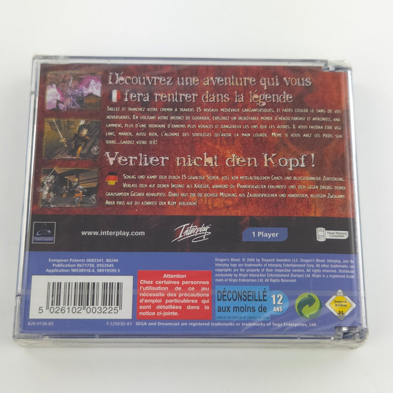 Sega Dreamcast Spiel : Dragons Blood - OVP NEU NEW SEALED DC PAL