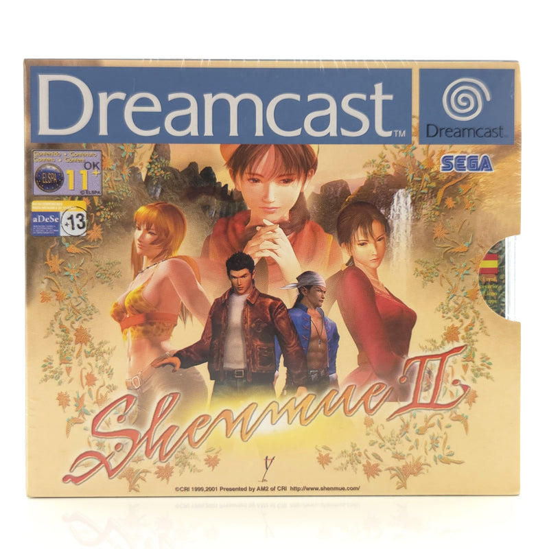 Sega Dreamcast Spiel : Shenmue II - OVP NEU NEW SEALED DC PAL