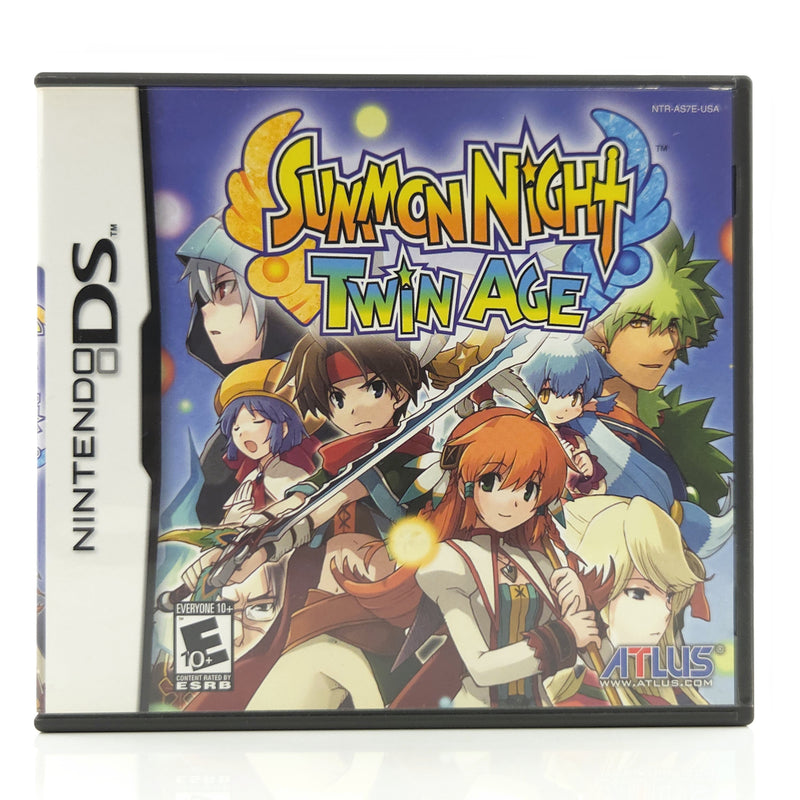 Nintendo DS Spiel : Summon Night Twin Age - 2DS 3DS NTSC-U/C USA Vers. Atlus