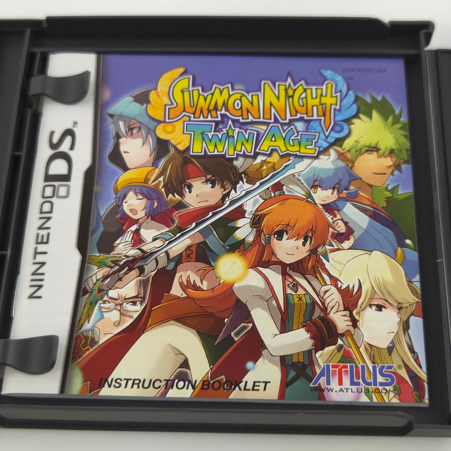 Nintendo DS Spiel : Summon Night Twin Age - 2DS 3DS NTSC-U/C USA Vers. Atlus