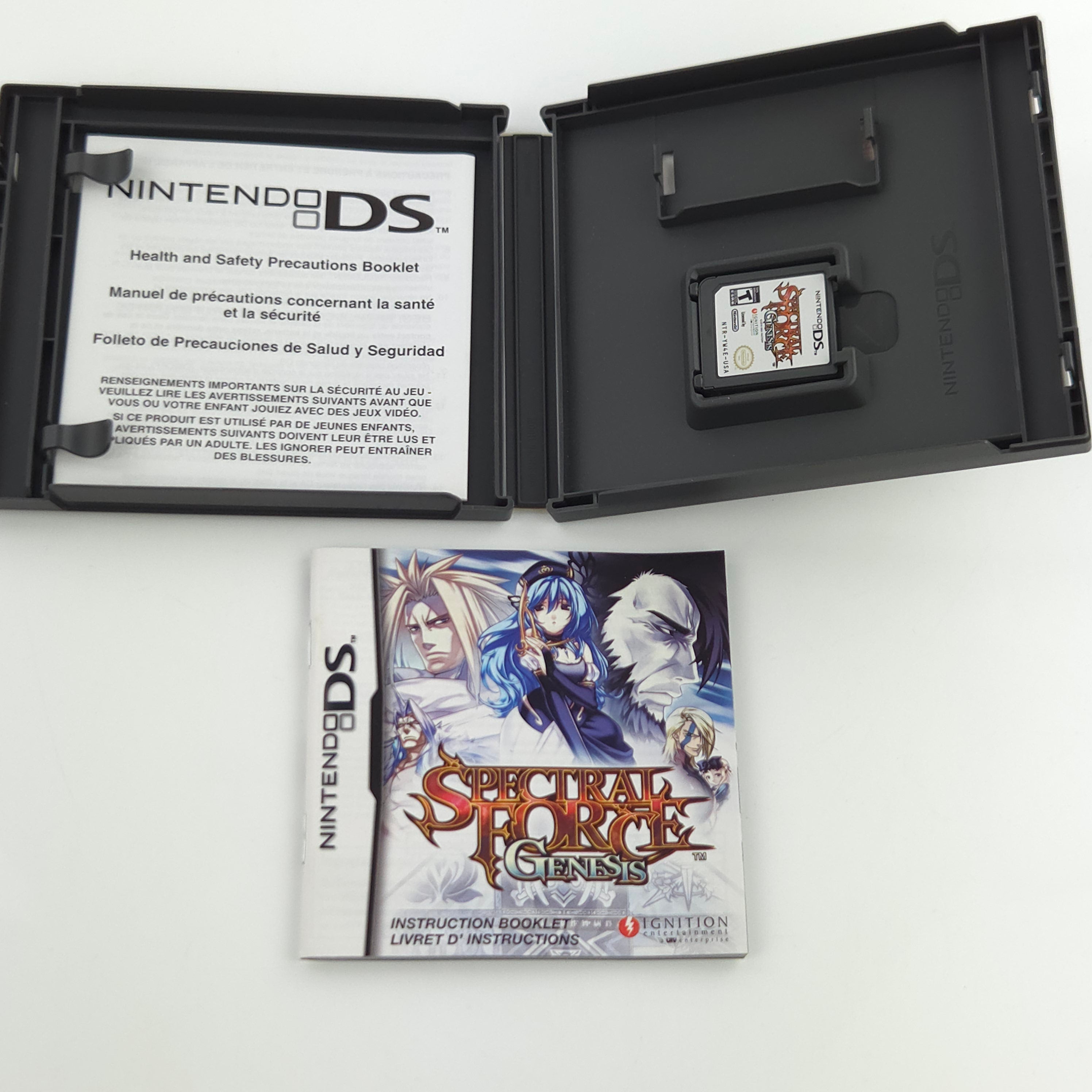 Nintendo DS Spiel : Spectral Force Genesis - 2DS 3DS NTSC-U/C USA Vers.